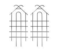 Garden Trellis - Climbing Plant Support, 2 Pieces Vine Stand | Rustproof Hanging Frame Fruit | 20.47inch Tall Grape Trellis For Indoor Doorway Gate Cucumber Tomato Rose Monstera Pothos Outdoor