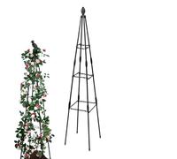 Garden Trellis, Climbing Plant Support, 9.84x47.24 Inches Space Saving Frame & Stable, Lightweight Structure for Peas Beans Cucumbers Vegetables, Balcony Outdoor Backyard Gardening