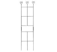 Garden Trellis, Climbing Plants Metal Flower Trellis, Heavy Duty Iron Material Stakes Support for Outdoor and Indoor Decor, Vines, Ivy, Roses, Houseplants Like Monstera and Pothos, 70 x 30 cm