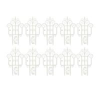 Garden Trellis Fence - Trellis pianta impilabile, pannelli di confine decorativi | Kit di recinzione per bordi da giardino, strutture di supporto per arrampicata per piante, traliccio per paesaggi