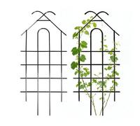 Garden Trellis for Climbing Plants,2 Pieces Vine Support Cage - 20.47inch Tall Grape Trellis,for Indoor Doorway Gate Cucumber Tomato Vine Rose Monstera Pothos