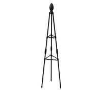 Garden Trellis for Climbing Plants, Tower Plant Support, Metal Flower Stand, Sturdy Frame, Vine Support Tool, Houseplant Accessories Vegetables, Outdoor Use