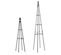 Garden Trellis - Portable Space-Saving Climbing Plant Support Frame for Peas, Beans, Cucumbers, Stable Metal Structure for Balcony and Backyard Use, Vegetable Vine Support, 9.84x47.24inch