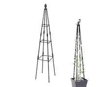 Garden Trellis - Portable Space-Saving Stable Support | Garden Trellis Climbing Plants Support | Garden Trellis Support Sturdy For Peas Beans Balcony Use Outdoor Spaces Backyard Cucumbers Vegetables
