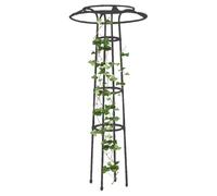 Garden Trellis - Trellis Fence | Torre di fiori verticali Frame da giardino Torre Obelisco Supporta un supporto per fiori regolabile adatto a sostegno delle piante da arrampicata per le rose da estern