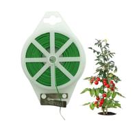 Garden Twist Tie with Built-in Cutter, Climbing Plant Support Twine, Wire