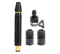 Garden Water Spray Set, Multi Mode Hose Nozzle, with 2,7 cm Powerful Cleaning Sprayer System Set, Leak Resistant Connector Build Sets, Modern Outdoor Sturdy Design Style, for Patio Lawn Use Kit