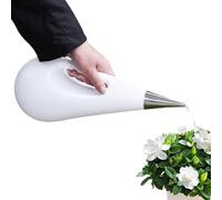 Garden Watering Can, Indoor Plant Watering, Outdoor Garden Sprayer 2l Teardrop Design, for Flowers Backyard Indoor Office Beach Sandbox Gardening Portable Lightweight Durable Travel Kids 5.83x14.09in
