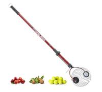 Garden Weasel Rullo raccogli-Dadi Piccolo - Strumento di Raccolta Dadi per ghiande, Buckeyes e Piccoli detriti - Tomaia per Raccogliere Dadi con Gabbia in Acciaio Resistente e Manico ergonomico