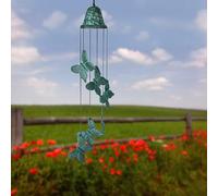 Garden Wind Chimes Butterfly Wind Chime Yard Garden Home Hanging Decoration