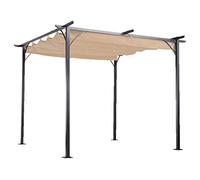 Garden Winds Copertura superiore di ricambio compatibile con la pergola Outsunny 10x10 modello 84C-093 - RipLock 350