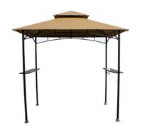 Garden Winds Copertura superiore di ricambio personalizzata compatibile con gazebo Aldi Gardenline Belavi Grill - Classic Sand Beige, 350 - Top Tier 86,4 x 53,3 cm, ripiano inferiore 243,8 x 152,4 cm