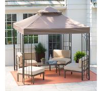 Garden Winds Replacement Canopy Top Cover for The Prairie Grass 8' x 8