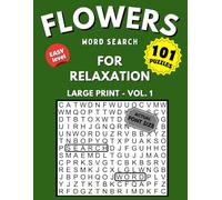 Garden Word Search: Large Print Easy Puzzles for Relaxation
