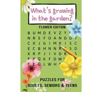 Garden Word Search Puzzle Book Flower Edition: Word Searches with easy to read print about flowers, gardening, plants and landscapes | 6x9 inches | ... free time | for adults, seniors, and Teens