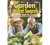 Garden Word Search Puzzle Book for Seniors - Part 3: What a fun, relaxing way to spend time with this puzzle book.