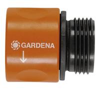 Gardena Raccordo per tubo adattatore: connettore del sistema originale, per il passaggio da un raccordo per tubo al connettore della valvola, 26,5 mm (G 3/4 pollice) (0917-50)