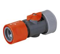 GARDENA 00943-50 Plastica Regolatore acqua stop 19 mm (3/4) Ø, Raccordo a inne