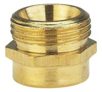 GARDENA 07265-20 Ottone Raccordo filettato di riduzione 33,25 mm (1) AG, 24,2
