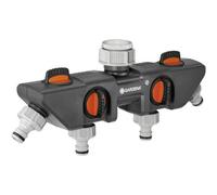 GARDENA 08194-20 4-Wege-Verteiler Rubinetto a 4 vie Raccordo a innesto, 26,44