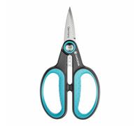 Gardena Forbici da Cucina HerbCut: Lame in Acciaio Inox Lunghe 52 mm, Funzione Defogliazione, Ideali per Erbe Aromatiche, Impugnature Ergonomiche in Plastica Riciclata (12214-20)