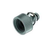 GARDENA 1352-29 - Macho para grifo Micro- Drip GARDENA Para conectar un tubo de instalación Micro Drip 13mm (1/2") a un grifo con rosca exterior de 3/4. En blister a todo color.