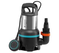 GARDENA Pompa sommersa acqua sporca 16000: pompa sommersa con portata 16000 l/h, funzione Automatic, interruttore flottante con funzionamento continuo, sistema di attacco rapido, 450 W (9042-20)