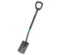 Gardena 17011-20 Vanga a punta Acciaio Nero Quadrato A forma di D Monocromatico