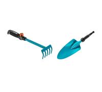 Gardena 17354-60 Combisystem Piccoli Strumenti: Set Composto da cazzuola e rastr