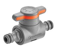 GARDENA 18266-50 Giunto per tubi da giardino con valvola di controllo