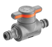 GARDENA 18266-50 Giunto per tubi da giardino con valvola di controllo