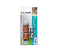 Gardena 18283-20 Accoppiatubo 5/8 1/2" Grigio Arancione Argento Coupling Set 13
