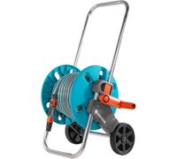 18502 SET CARRELLO AVVOLGITUBO CON 20 MT DI TUBO LANCIA E RACCORDI GARDENA
