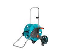 Gardena 18511-20 Carrello avvolgitubo Manuale Funzionale Nero Blu Stainless