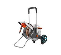 Gardena 18547-20 Avvolgitubo multiposizione Manuale Funzionale Nero Acciaio inox