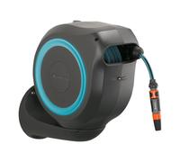 Gardena 18610-20 Rocchetto montato a muro Automatico Funzionale Grigio Turchese