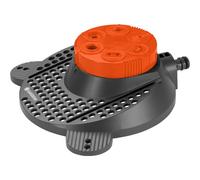 Gardena 2073-20 100 m² Nero Arancione Irrigatore a 6 testine Boogie 02073-20