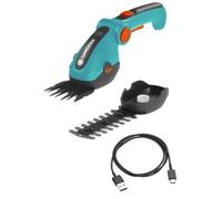 Gardena 9888-20 cesoia per erba cordless 8 cm 3,6 V Ioni di Litio Turchese