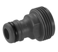 Gardena Adattatore dispositivo: collegamento a spina al sistema originale per dispositivi di irrigazione con filettatura interna, adatto per filettatura 26,5 mm (G 3/4), imballato (2921-20)