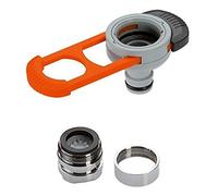 Gardena Adattatore per rubinetti indoor: Pratico adattatore per il collegamento del sistema ad un rubinetto con M 22 x 1 e M 24 x 1 (8187-20)