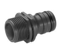 Gardena Adattatore Profi-System: Adattatore per il collegamento di apparecchi di irrigazione, con filetto esterno da 26,5 mm (G 3/4 pollice) (2821-20)