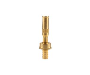 Gardena Atomizzatore Comfort in ottone: atomizzatore da giardino in metallo per collegamento a tubi da 13 mm (1/2 pollice), getto d'acqua regolabile e bloccabile (7165-20)
