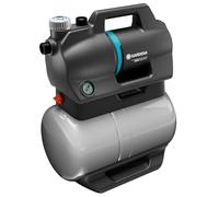 Gardena Autoclave 3800 Silent: pompa con serbatoio d’acqua di 21 l e filtro integrato, portata 3800 l/h, pressione 3,9 bar, silenziosa ed esente da manutenzione (9064-20)