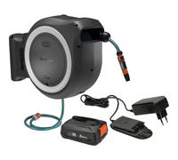 GARDENA Avvolgitubo a parete per batteria Gardena PowerRoll XXL / Set pronto all'uso