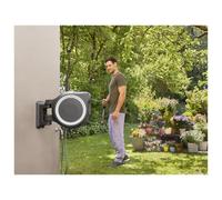 Gardena avvolgitubo a parete RollUp L (bianco) 30 m Pompa / carrello 18627-20
