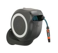 Avvolgitubo Gardena RollUp M Rocchetto montato a muro Automatico Nero, Blu, Grigio [18612-20]