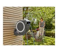 Gardena avvolgitubo a parete RollUp M (bianco) 20 m Pompa / carrello 18612-20