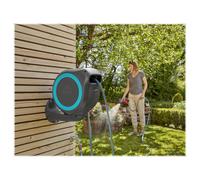 Gardena avvolgitubo a parete RollUp S (turchese) 15 m Pompa / carrello 18600-20