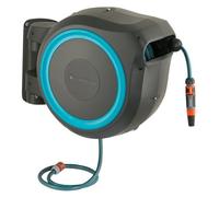 GARDENA Avvolgitubo automatico da parete RollUp L 30 m con bordo bianco
