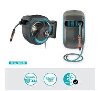 GARDENA Avvolgitubo automatico da parete RollUp L 30 m con bordo bianco